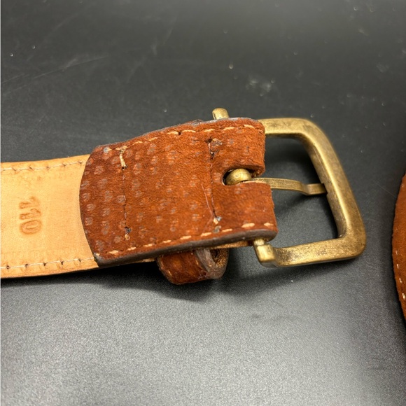 Genuine Lather Handmade Unisex Belt - Picture 9 of 11